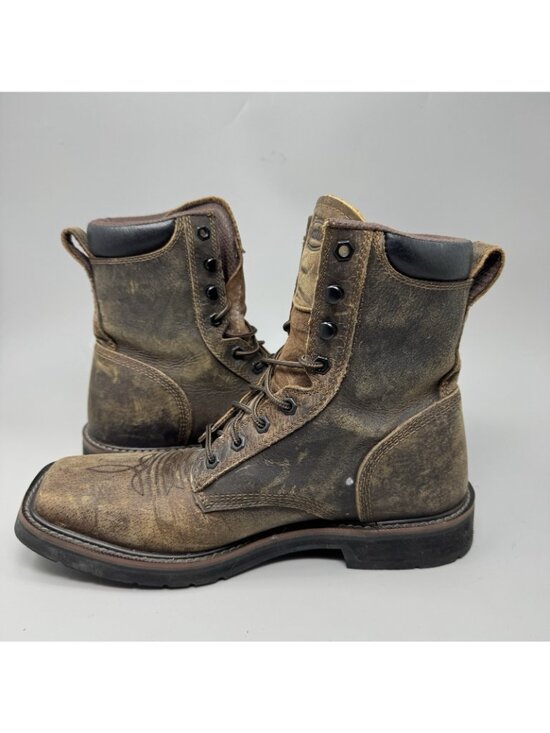 Justin Mens 10 D SE681 Electrical Hazard Protection Square Toe Lace Work Boot main image 6